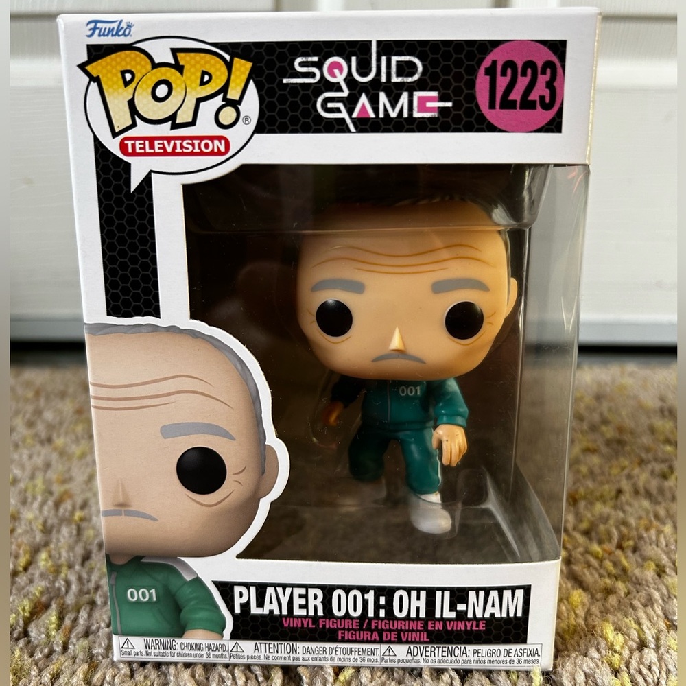 Funko Pop! Television: Squid Game Player 001.
